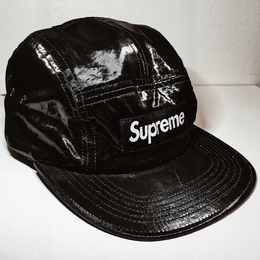 SUPREME Coated Linen Camp Cap